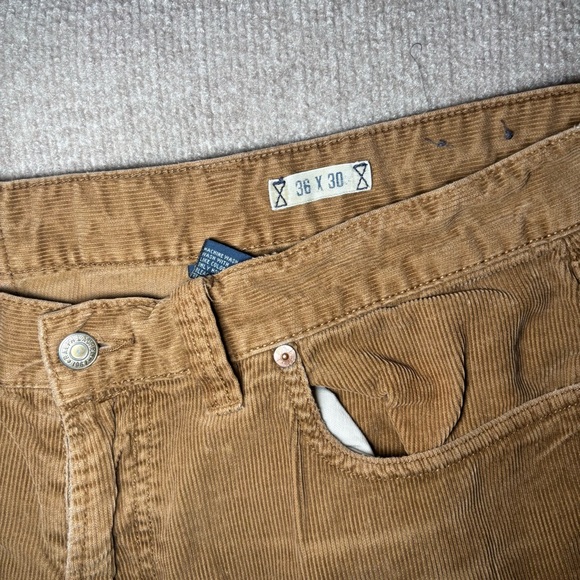 Polo Ralph Lauren Tan Corduroy Pants Men’s 36x30 Straight Fi - Picture 4 of 16